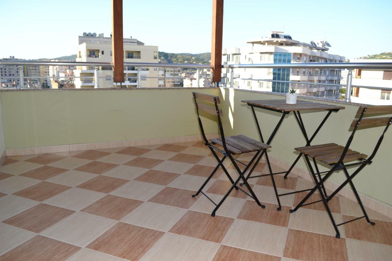 Penthouse Terrace 4 Bedrooms Apartment Vlorë エクステリア 写真